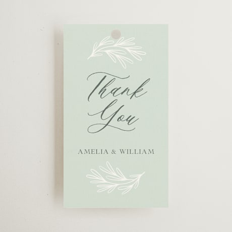 Wedding Favor Tags