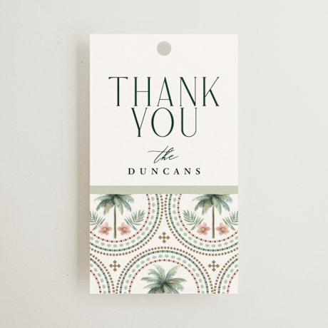 Wedding Favor Tags