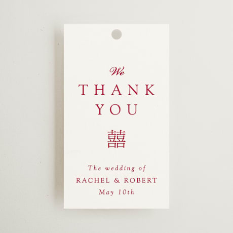 Wedding Favor Tags