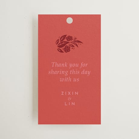 Wedding Favor Tags