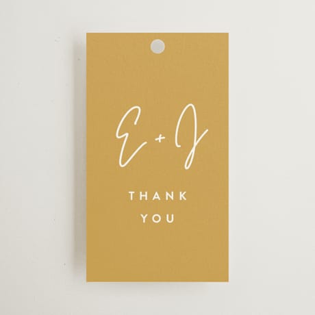 Wedding Favor Tags