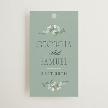 Wedding Favor Tags
