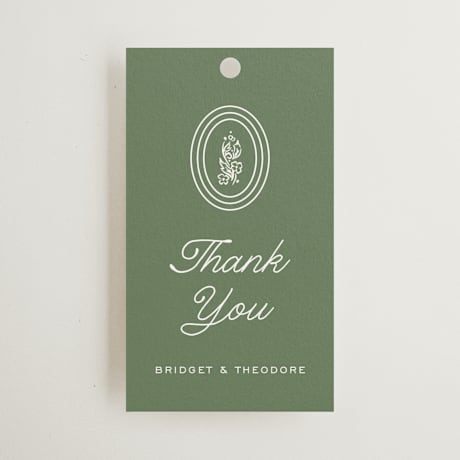 Wedding Favor Tags