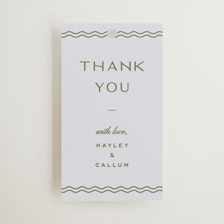 Wedding Favor Tags