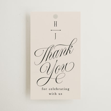 Wedding Favor Tags