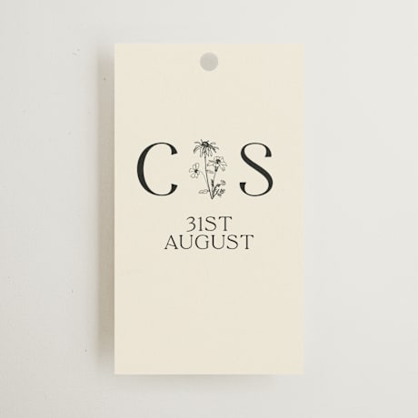 Wedding Favor Tags