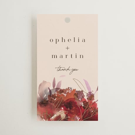 Wedding Favor Tags