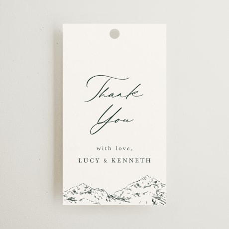 Wedding Favor Tags