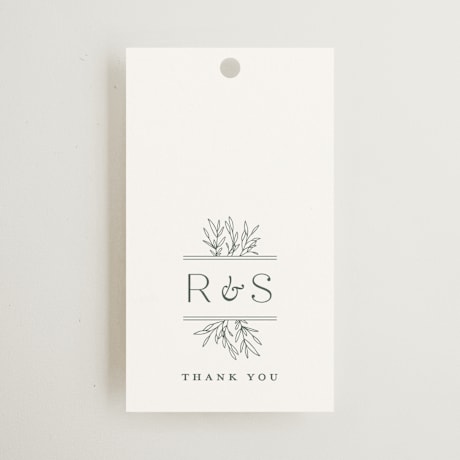 Wedding Favor Tags