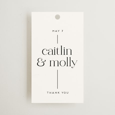 Wedding Favor Tags