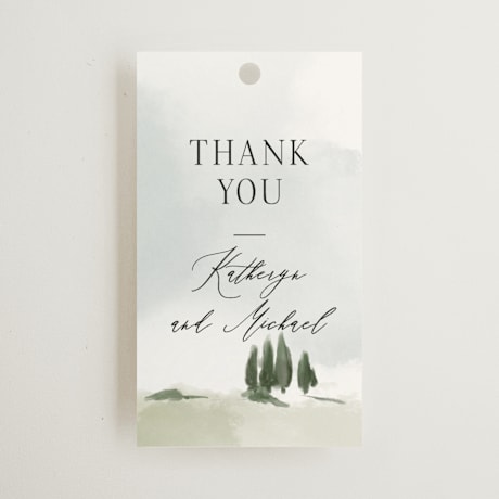 Wedding Favor Tags