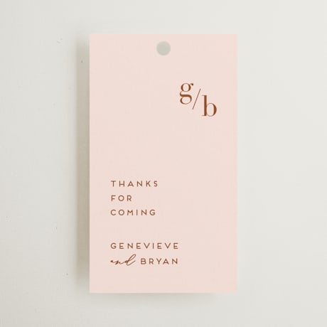 Wedding Favor Tags