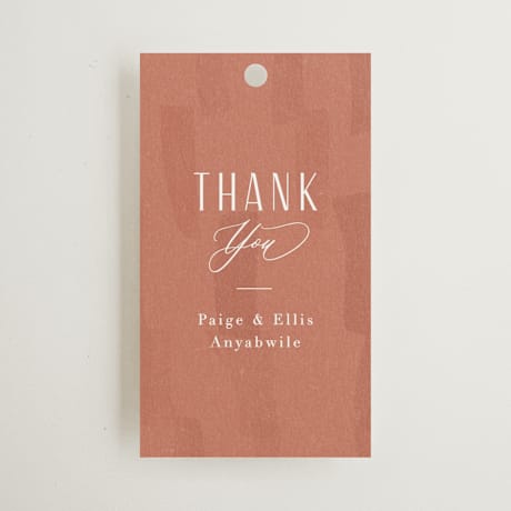 Wedding Favor Tags