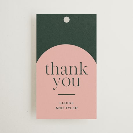Wedding Favor Tags