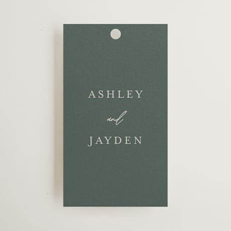 Wedding Favor Tags