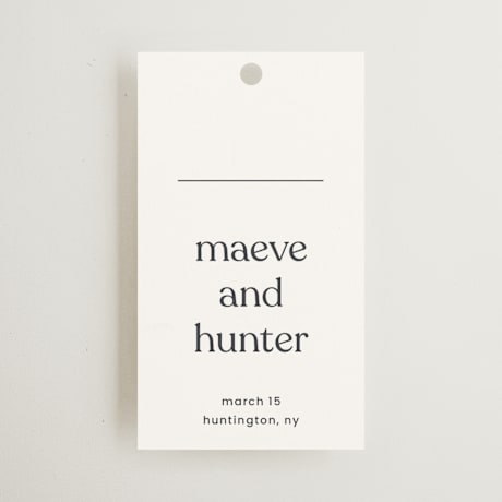 Wedding Favor Tags