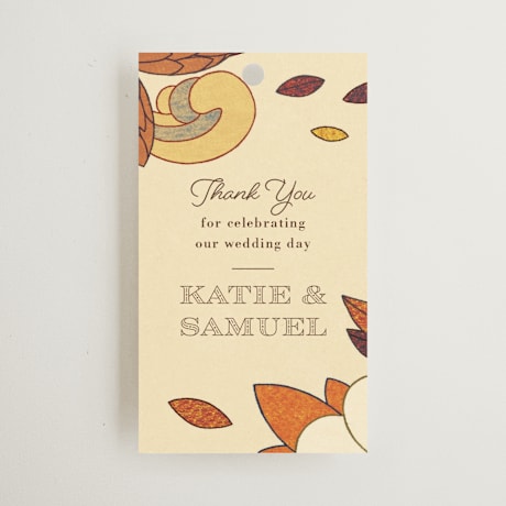 Wedding Favor Tags