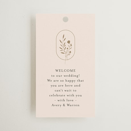 Wedding Favor Tags