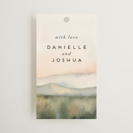 Wedding Favor Tags