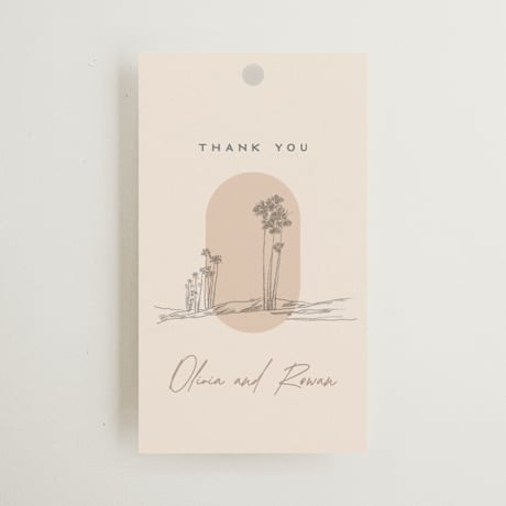 Wedding Favor Tags