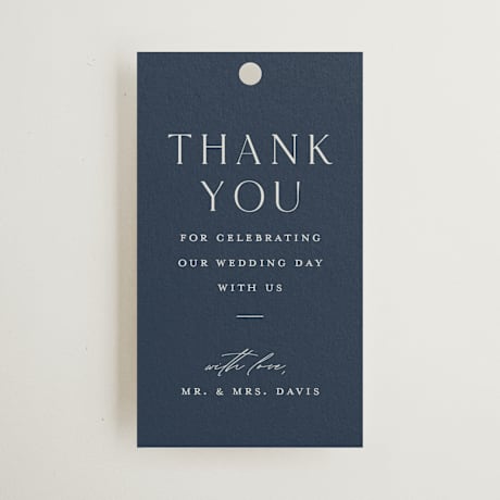 Wedding Favor Tags