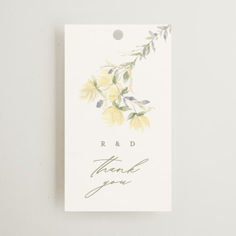 Wedding Favor Tags