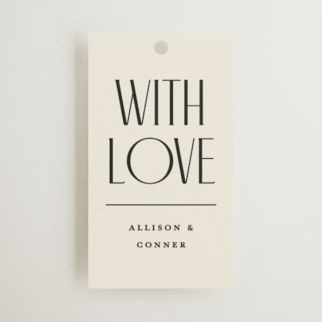 Wedding Favor Tags