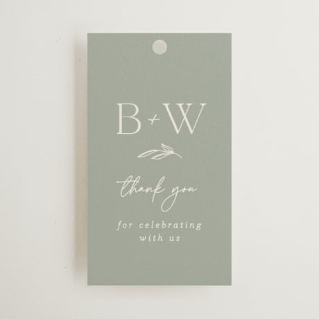 Wedding Favor Tags