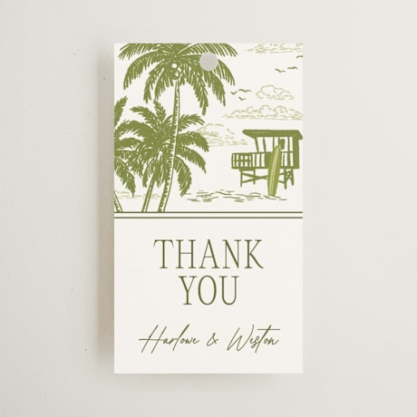 Wedding Favor Tags
