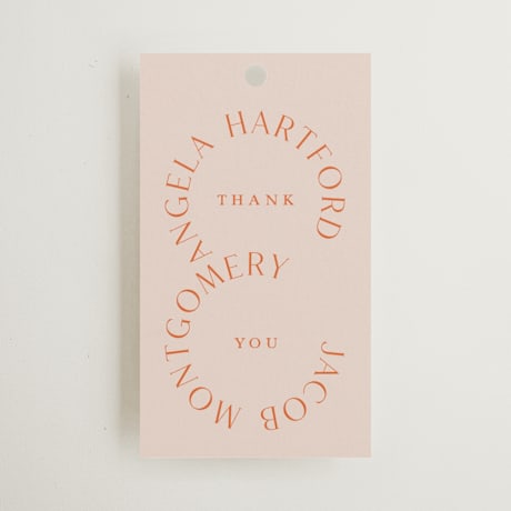 Wedding Favor Tags