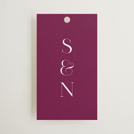 Wedding Favor Tags