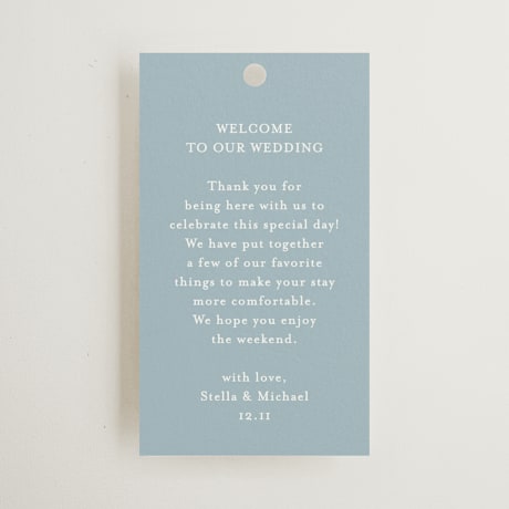 Wedding Favor Tags