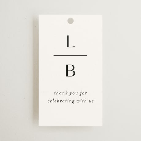 Wedding Favor Tags