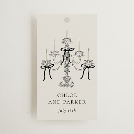 Wedding Favor Tags