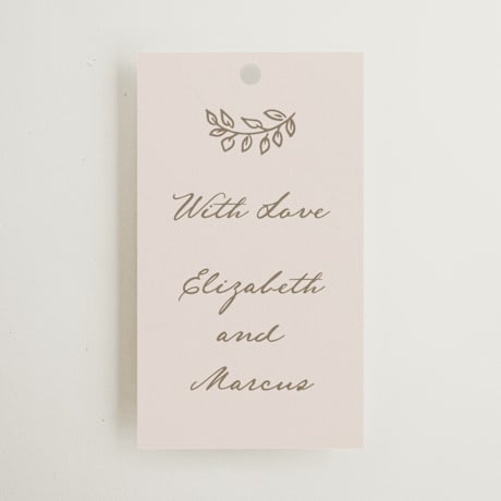 Wedding Favor Tags
