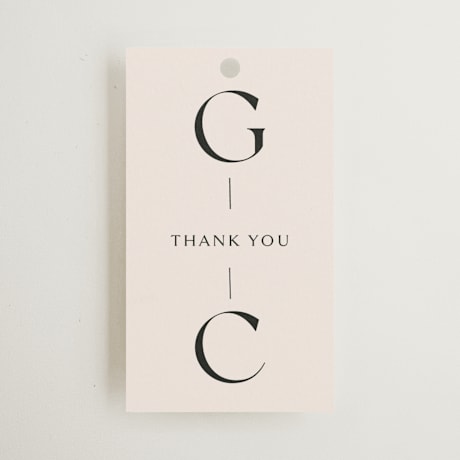 Wedding Favor Tags