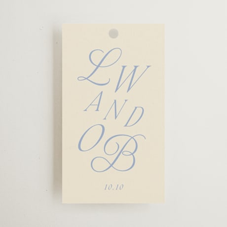 Wedding Favor Tags