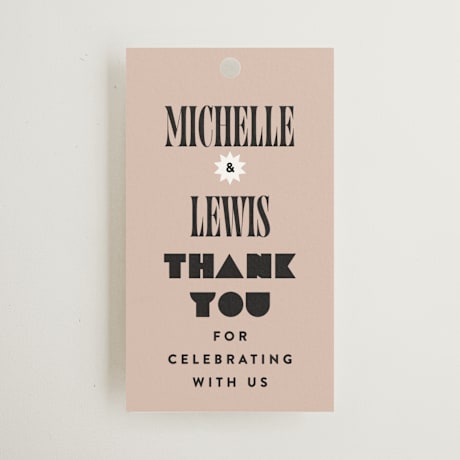 Wedding Favor Tags