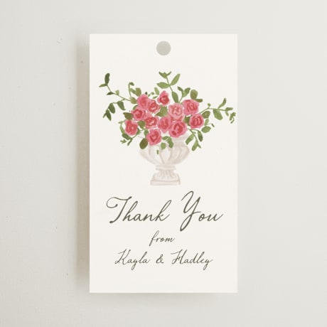 Wedding Favor Tags