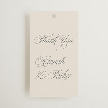 Wedding Favor Tags