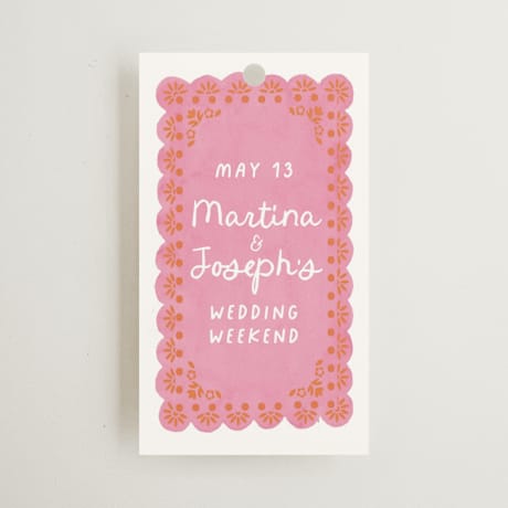 Wedding Favor Tags
