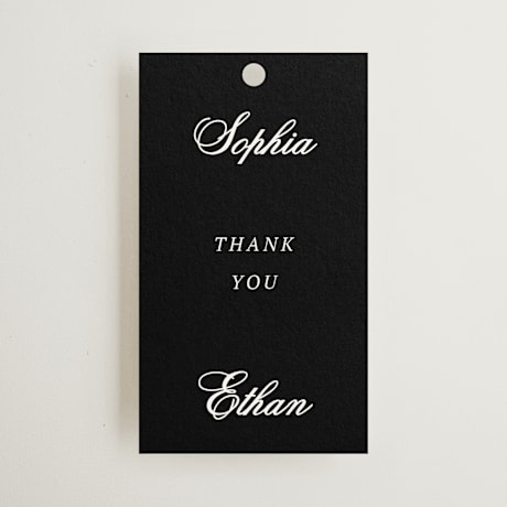 Wedding Favor Tags