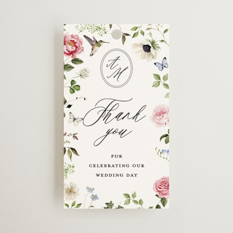 Wedding Favor Tags