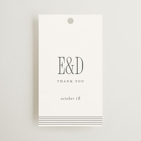 Wedding Favor Tags