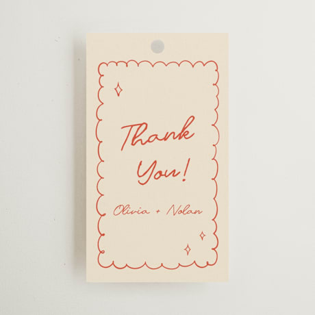 Wedding Favor Tags