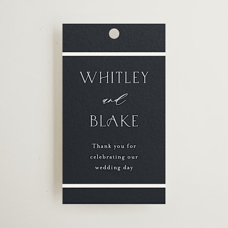 Wedding Favor Tags