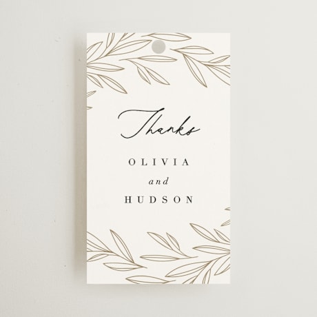 Wedding Favor Tags