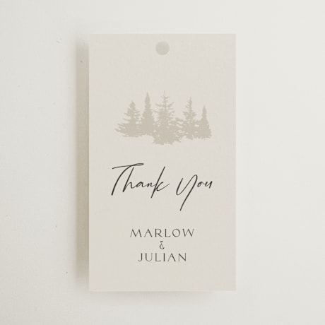 Wedding Favor Tags