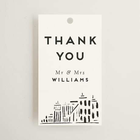 Wedding Favor Tags
