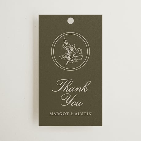 Wedding Favor Tags